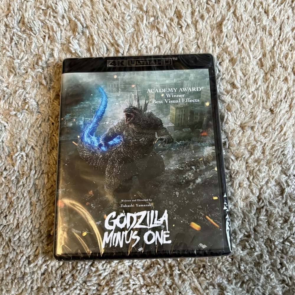 GODZILLA MINUS ONE 4K UHD Blu-ray NEW